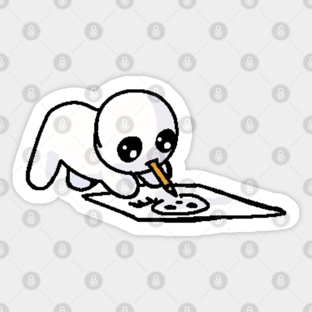 TBH creature drawing - Tbh - Sticker | TeePublic